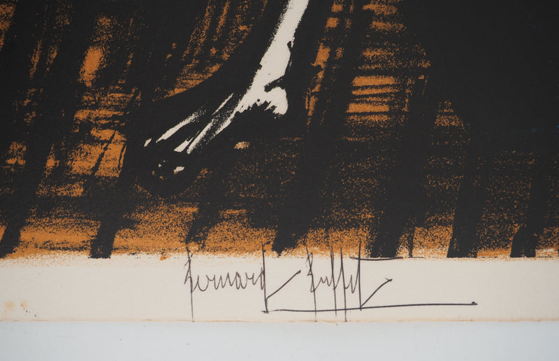 Bernard BUFFET : Mon cirque, Lithographie originale (photo de détail 2) - Crédit photo : Galerie Art.Paris