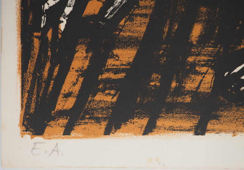 Bernard BUFFET : Mon cirque, Lithographie originale (photo de détail 7) - Crédit photo : Galerie Art.Paris