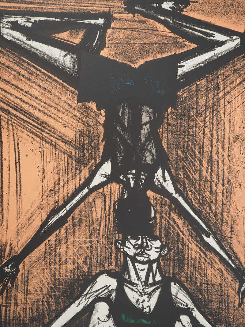 Bernard BUFFET : Mon cirque, Lithographie originale (photo de détail 4) - Crédit photo : Galerie Art.Paris