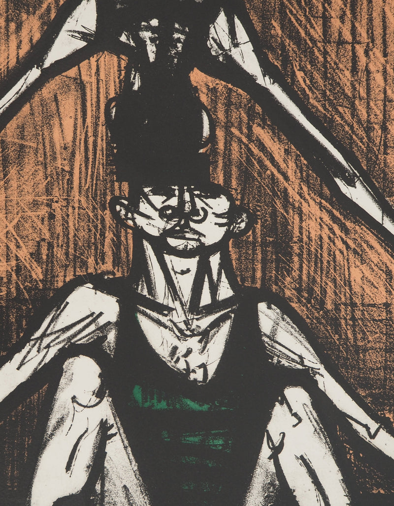 Bernard BUFFET : Mon cirque, Lithographie originale (photo de détail 6) - Crédit photo : Galerie Art.Paris