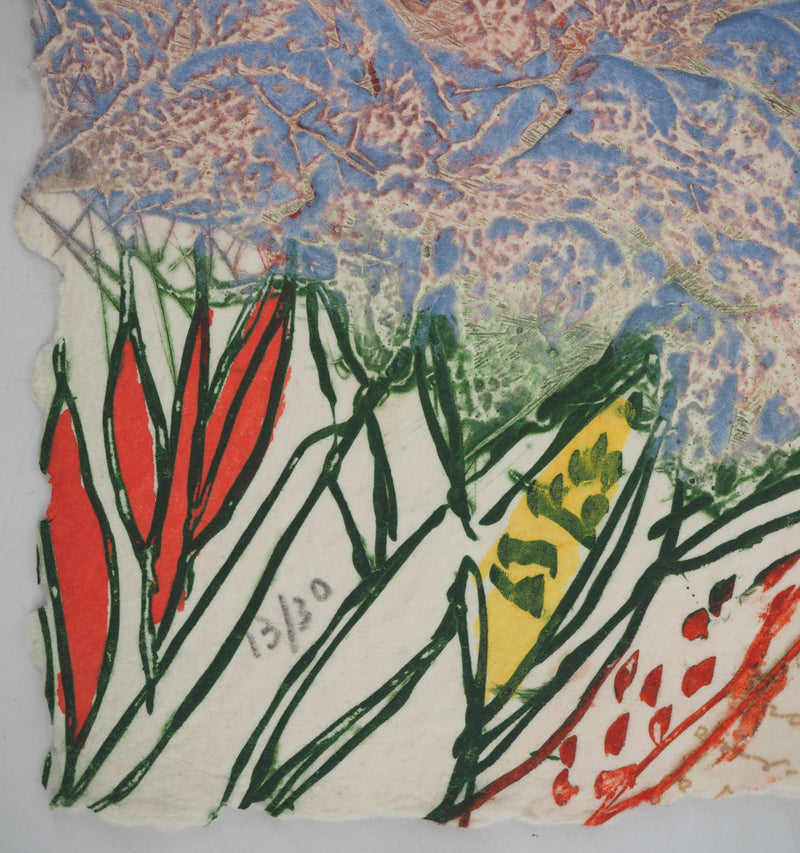 Henri GUIBAL : Le songe, Gravure originale (photo de détail 6) - Crédit photo : Galerie Art.Paris
