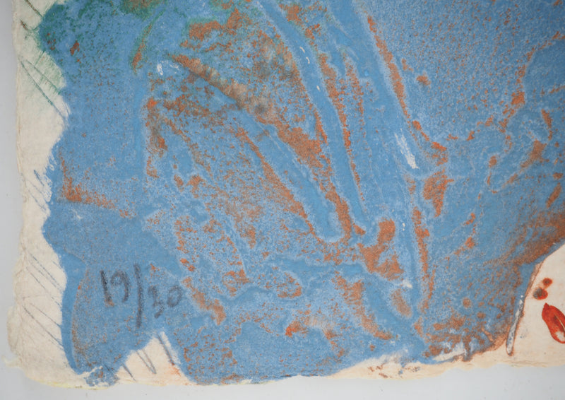 Henri GUIBAL : La vue, Gravure originale (photo de détail 7) - Crédit photo : Galerie Art.Paris