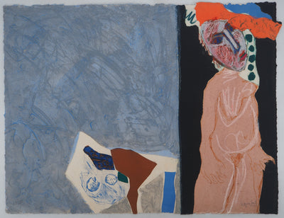 Henri GUIBAL : La toilette, Gravure originale (vue générale) - Crédit photo : Galerie Art.Paris