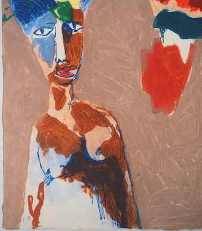 Henri GUIBAL : Les amoureux à la montagne, Gravure originale (photo de détail 4) - Crédit photo : Galerie Art.Paris