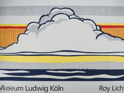 Roy LICHTENSTEIN : Sea and Cloud, Sérigraphie