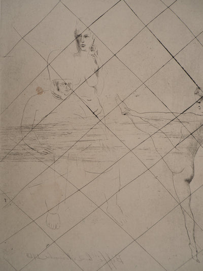 Pablo PICASSO : Saltimbanques, Salomé, Gravure originale signée