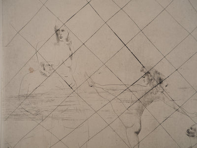 Pablo PICASSO : Saltimbanques, Salomé, Gravure originale signée