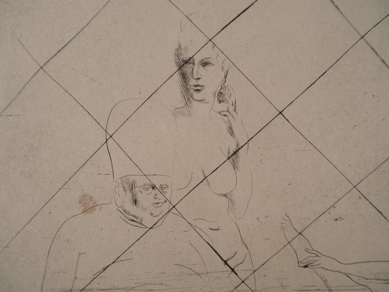 Pablo PICASSO : Saltimbanques, Salomé, Gravure originale signée