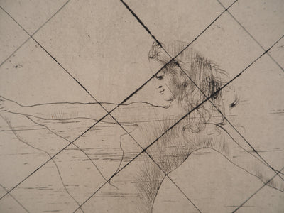 Pablo PICASSO : Saltimbanques, Salomé, Gravure originale signée