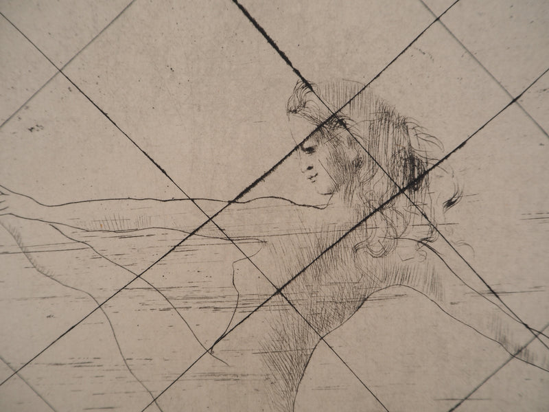 Pablo PICASSO : Saltimbanques, Salomé, Gravure originale signée