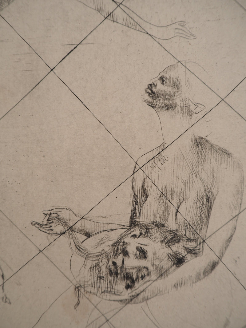 Pablo PICASSO : Saltimbanques, Salomé, Gravure originale signée