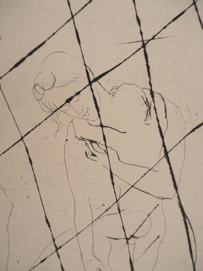 Pablo PICASSO : Saltimbanques, le Bain, Gravure originale