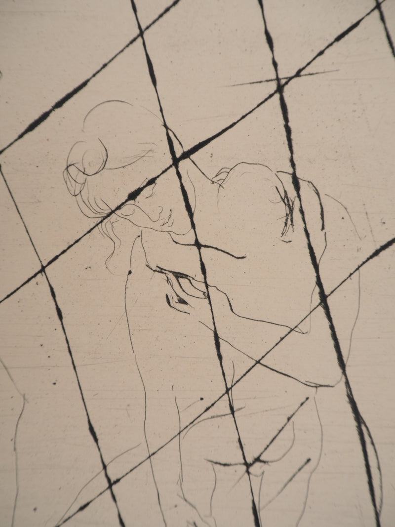 Pablo PICASSO : Saltimbanques, le Bain, Gravure originale