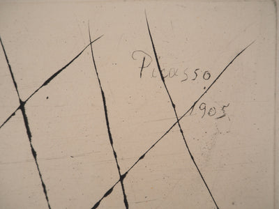 Pablo PICASSO : Saltimbanques, le Bain, Gravure originale