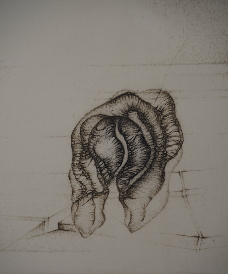 Fred DEUX : Cinquième degré, Gravure originale (photo de détail 5) - Crédit photo : Galerie Art.Paris