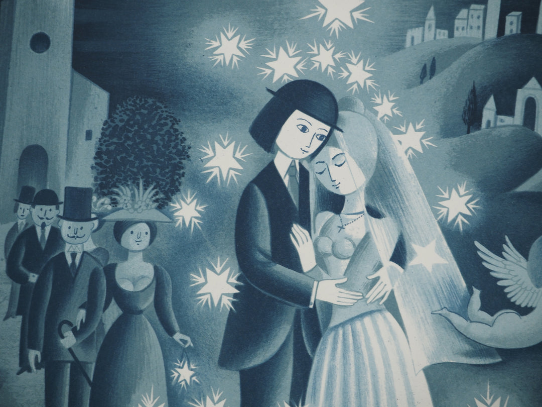 Raymond PEYNET: The Wedding, Original Lithograph – art.paris