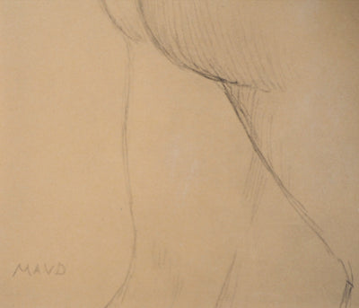 Maurice DENIS : Etude pour une des nymphes d'Eurydice, Lithographie originale (photo de détail 5) - Crédit photo : Galerie Art.Paris
