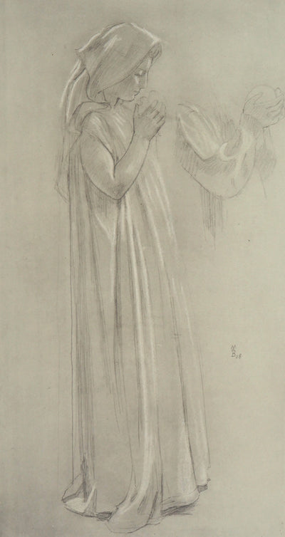 Maurice DENIS : La première communion, Lithographie originale (vue générale) - Crédit photo : Galerie Art.Paris