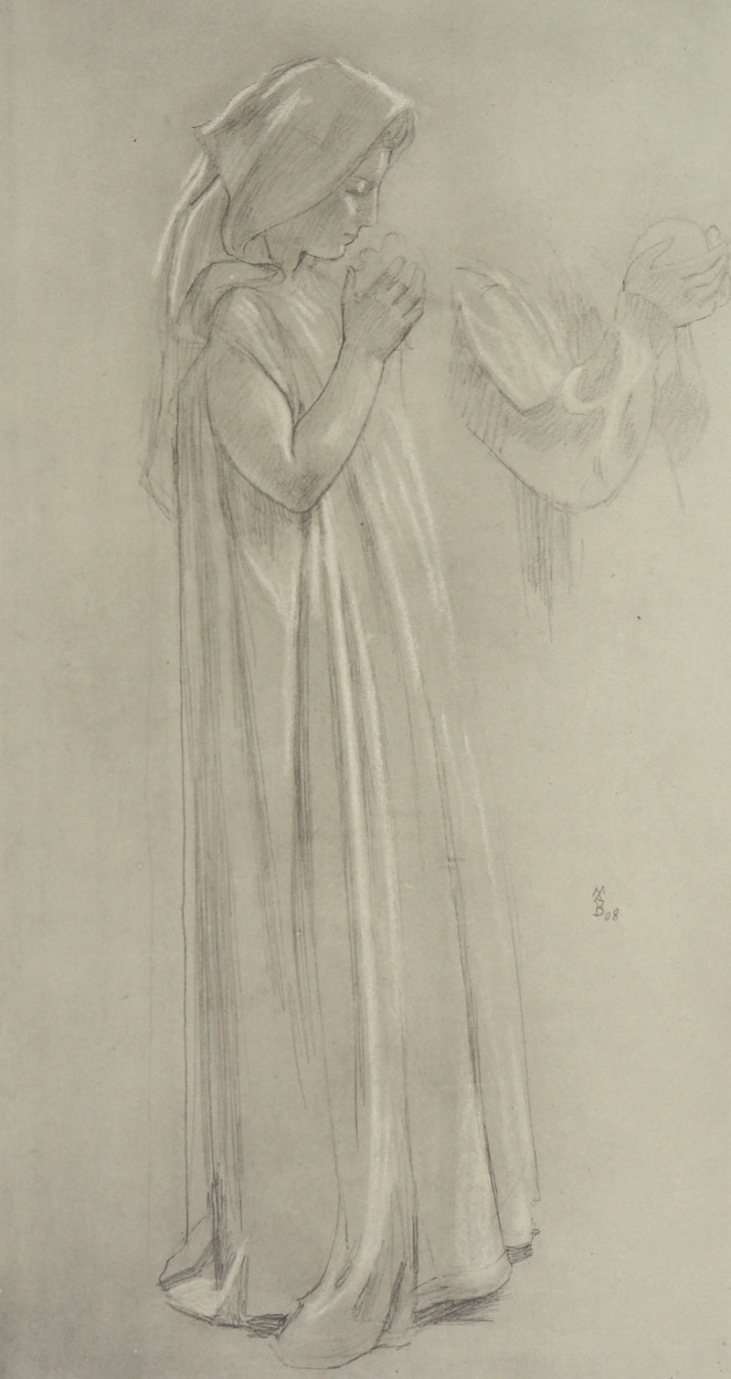 Maurice DENIS : La première communion, Lithographie originale (vue générale) - Crédit photo : Galerie Art.Paris