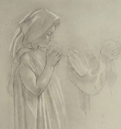 Maurice DENIS : La première communion, Lithographie originale (photo de détail 3) - Crédit photo : Galerie Art.Paris