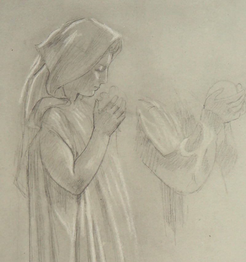Maurice DENIS : La première communion, Lithographie originale (photo de détail 3) - Crédit photo : Galerie Art.Paris