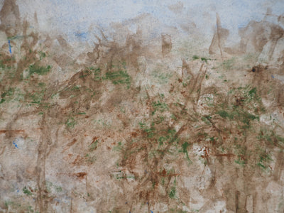 Gilbert PASTOR : Buissons d'Automne  , Aquarelle originale (photo de détail 5) - Crédit photo : Galerie Art.Paris