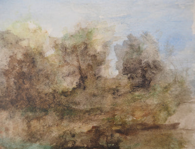 Gilbert PASTOR : Ruisseau en forêt , Aquarelle originale (photo de détail 4) - Crédit photo : Galerie Art.Paris
