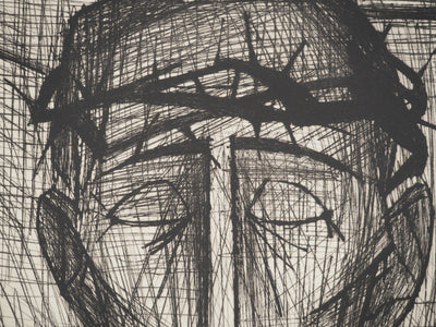 Bernard BUFFET : Sainte-Face, Gravure originale (photo de détail 7) - Crédit photo : Galerie Art.Paris