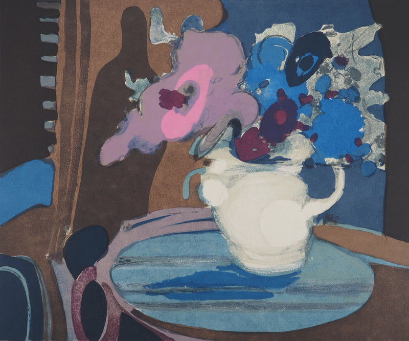 Alfred DEFOSSEZ : Bouquet de nuit, Lithographie originale (photo de détail 3) - Crédit photo : Galerie Art.Paris