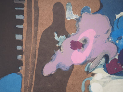 Alfred DEFOSSEZ : Bouquet de nuit, Lithographie originale (photo de détail 6) - Crédit photo : Galerie Art.Paris