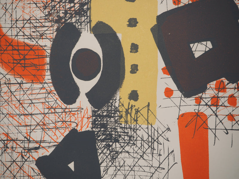Thomas GLEB : Le guerrier, Lithographie originale (photo de détail 5) - Crédit photo : Galerie Art.Paris