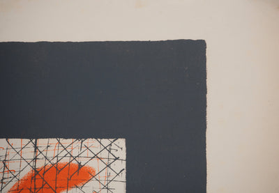 Thomas GLEB : Le guerrier, Lithographie originale (photo de détail 7) - Crédit photo : Galerie Art.Paris