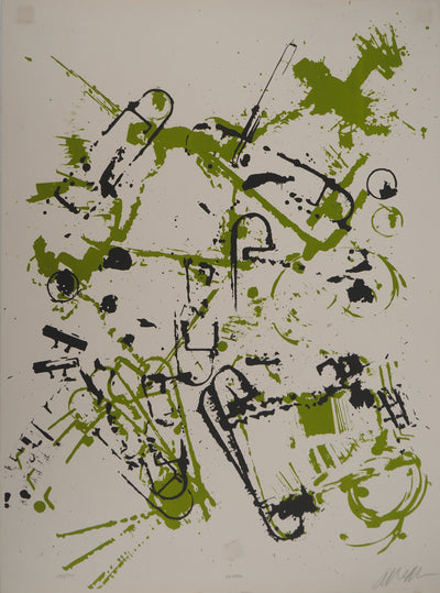 ARMAN : L'intérieur des choses II, Le transitor, Lithographie originale (vue générale) - Crédit photo : Galerie Art.Paris