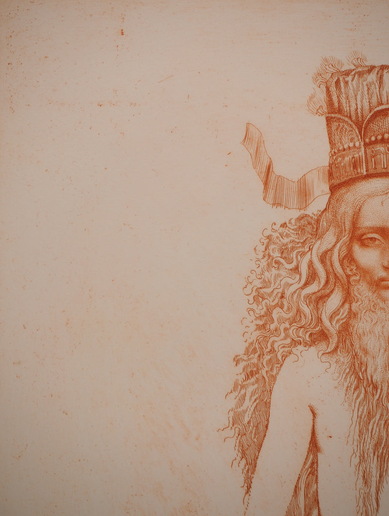 Ernst FUCHS : La Kabbale des origines : personnage, Gravure originale (photo de détail 5) - Crédit photo : Galerie Art.Paris