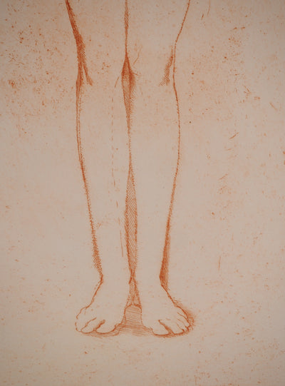 Ernst FUCHS : La Kabbale des origines : personnage, Gravure originale (photo de détail 6) - Crédit photo : Galerie Art.Paris