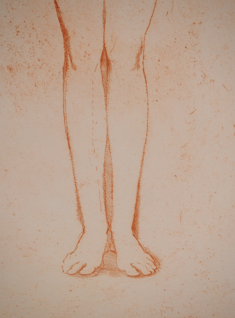 Ernst FUCHS : La Kabbale des origines : personnage, Gravure originale (photo de détail 6) - Crédit photo : Galerie Art.Paris