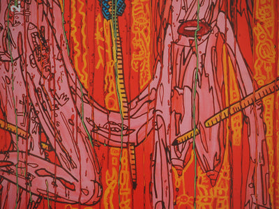 Robert COMBAS : Freedom diversity, Quadrichromie originale signée