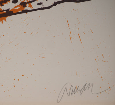 ARMAN : L'intérieur des choses VI, La lampe à souder, Lithographie originale (photo de détail 2) - Crédit photo : Galerie Art.Paris