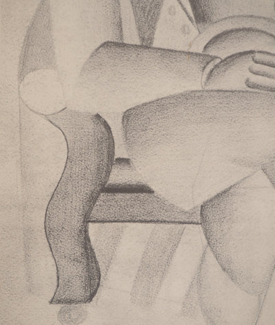 Fernand LEGER : Etude pour le fumeur, Héliogravure originale (photo de détail 5) - Crédit photo : Galerie Art.Paris