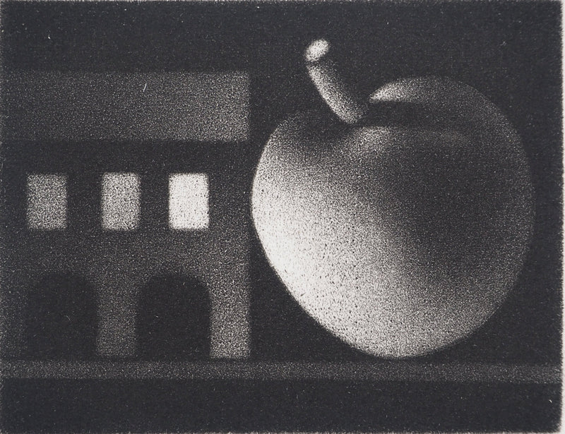 Mario AVATI : Pomme, Gravure originale (photo de détail 3) - Crédit photo : Galerie Art.Paris