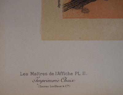 Lucien LEFEVRE : Cacao Lacté, Lithographie originale signée