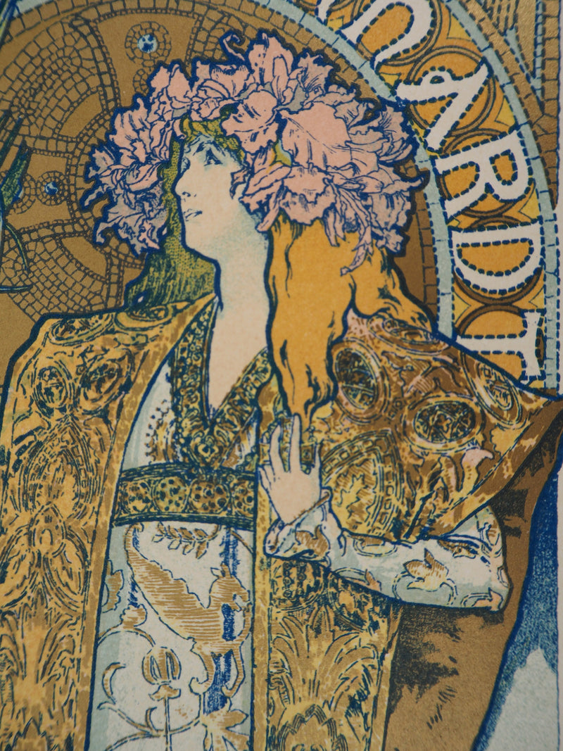 Alfonse MUCHA: Gismonda (Sarah Bernhardt), Signed lithograph