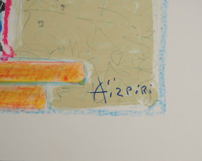BT Paul AIZPIRI, Love in a Cage, Signed Lithograph