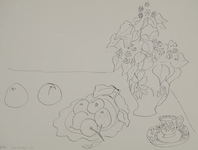 Henri MATISSE : Nature morte aux fruits, Lithographie originale (photo de détail 3) - Crédit photo : Galerie Art.Paris