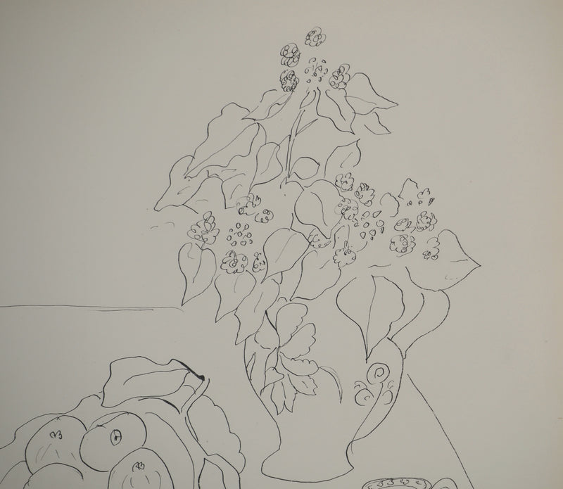 Henri MATISSE : Nature morte aux fruits, Lithographie originale (photo de détail 4) - Crédit photo : Galerie Art.Paris