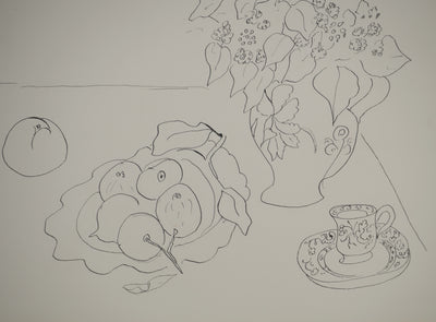 Henri MATISSE : Nature morte aux fruits, Lithographie originale (photo de détail 5) - Crédit photo : Galerie Art.Paris