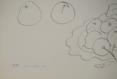 Henri MATISSE : Nature morte aux fruits, Lithographie originale (photo de détail 2) - Crédit photo : Galerie Art.Paris