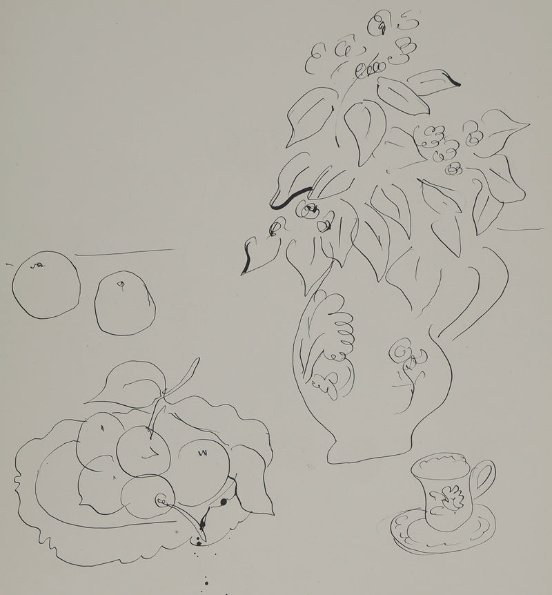 Henri MATISSE : Nature morte aux citrons, Lithographie originale (photo de détail 3) - Crédit photo : Galerie Art.Paris