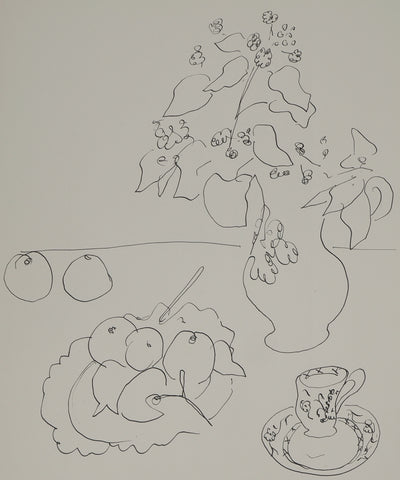 Henri MATISSE : Nature morte à la tasse, Lithographie originale (photo de détail 3) - Crédit photo : Galerie Art.Paris