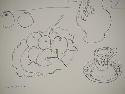 Henri MATISSE : Nature morte à la tasse, Lithographie originale (photo de détail 6) - Crédit photo : Galerie Art.Paris
